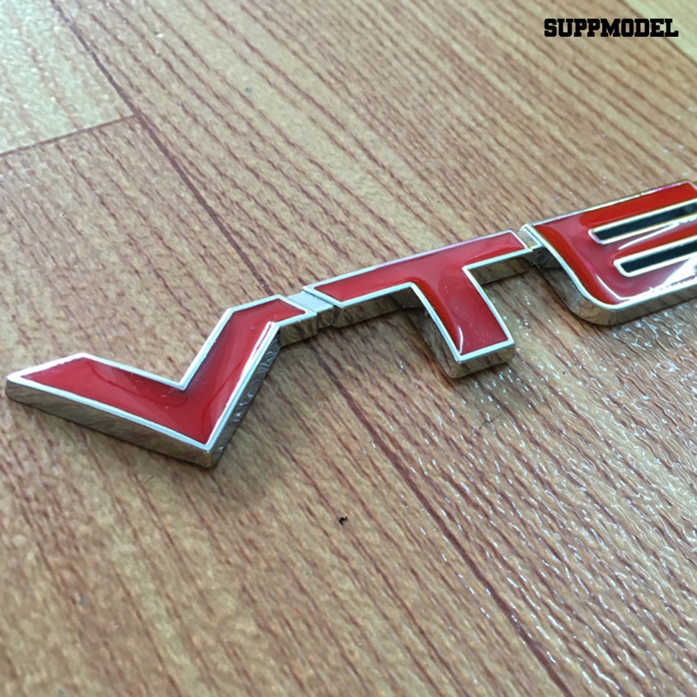 [Auto] Metal VTEC Logo Kendaraan Mobil Huruf Stiker Auto Fender Decal Emblem Untuk Hond-a