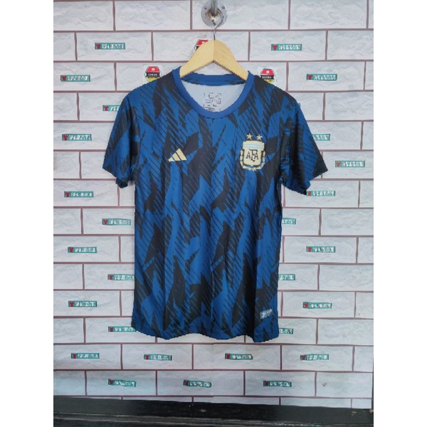 Jual BAJU BOLA JERSEY ARGENTINA TRAINING 2022 PIALA DUNIA GRADE ORI IMPORT Shopee Indonesia