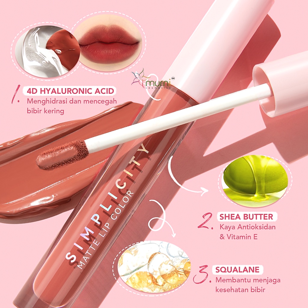 YOU SIMPLICITY MATTE LIP COLOR (NEW)  3.2G