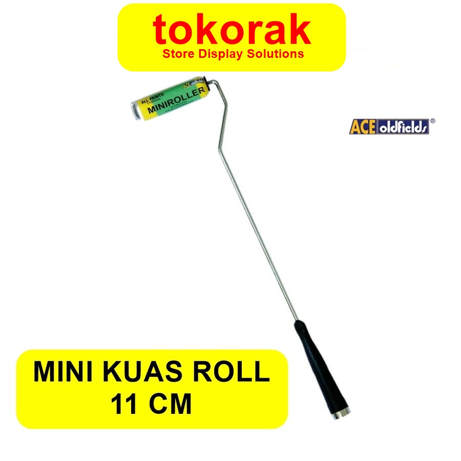 KUAS ROLL KAPAL 4 INCH ALL PAINTS ACE OLDFIELDS REFILL CAT ROLL 110MM