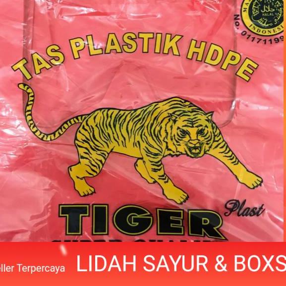 Keresek jumbo besar kresek HDPE tas plastik Tiger macan paling besar kantong plastik