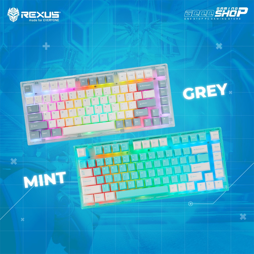 Rexus Daxa M84X Ultimate Mechanical Keyboard - Gaming Keyboard