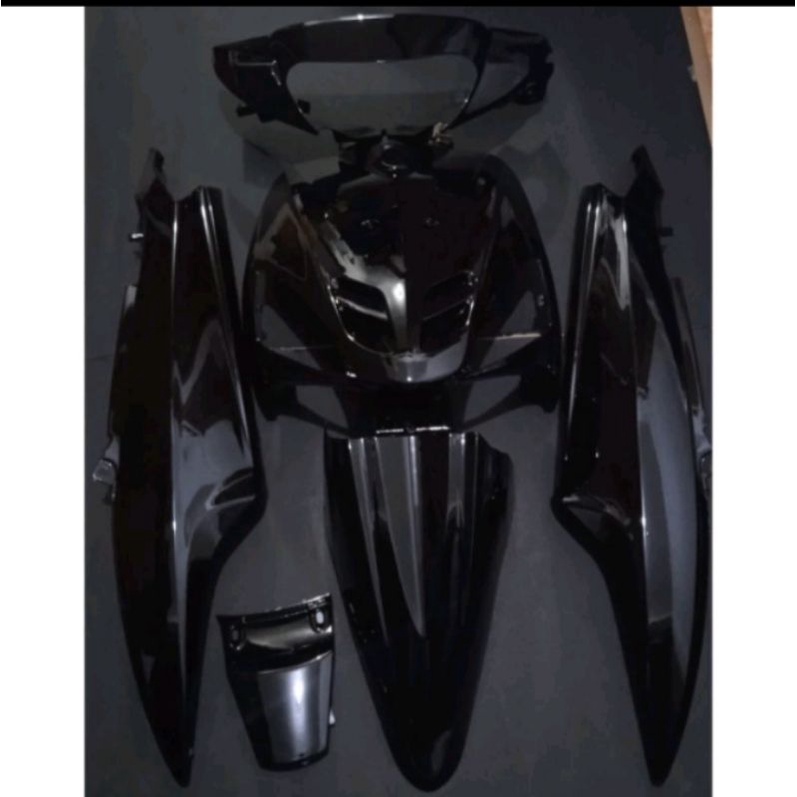 body halus Mio sporty item / ful body halus Mio sporty hitam