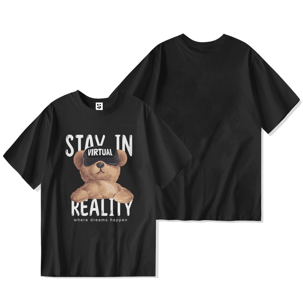 [COD] KAOS T-Shirt Tedy Bear / Kaos Bear / Kaos Beruang Terbaru / Kaos Motif Beruang / Kaos Viral / 