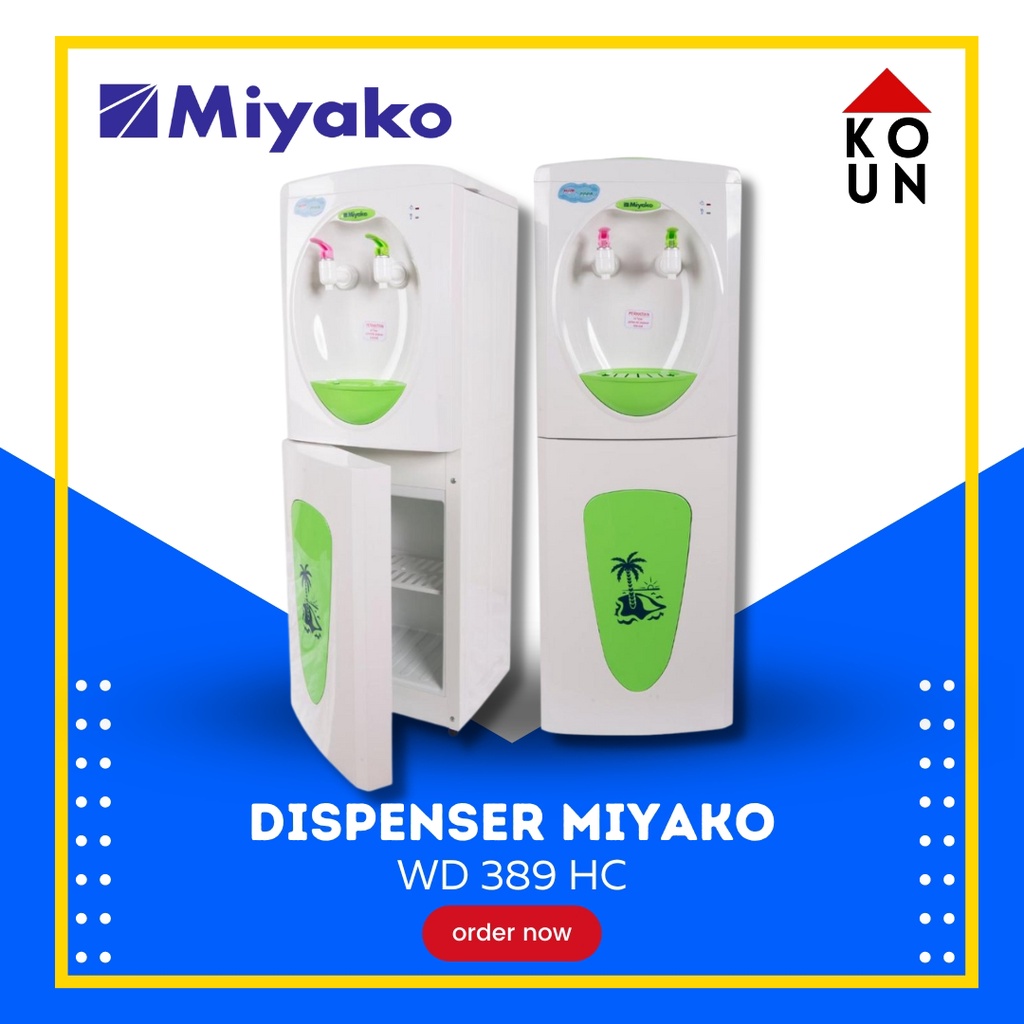 SHp2 (COD READY) Water Dispenser Miyako WD389HC / WD-389HC / WD 389 HC / WD-389 HC Dispenser Air