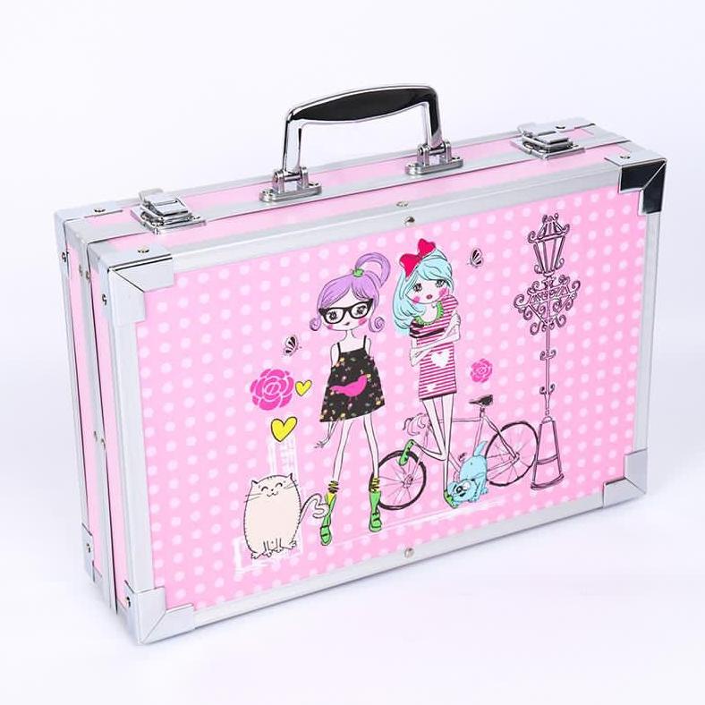 

Model Baru - Set Alat Gambar Anak Tulis Lukis Koper Box ,.