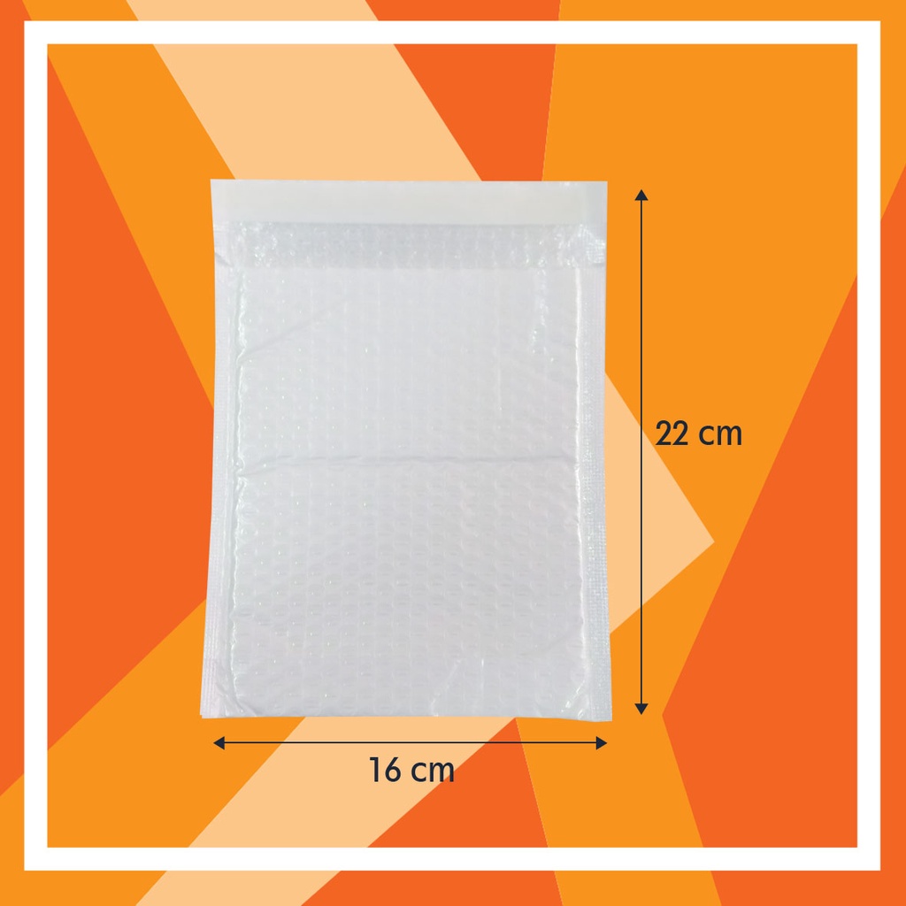 Bubble mailer / polymailer bubble / amplop bubble size kecil (10 PCS)