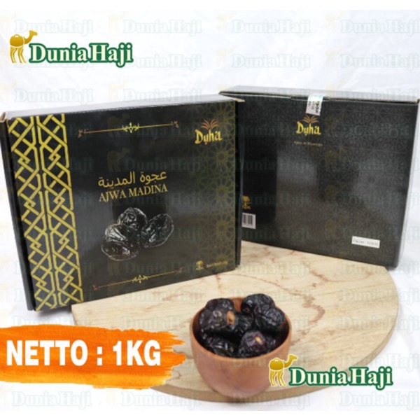 

- Kurma Madinah Dijual Haji Berkualitas 1kg Dunia Kurma Nabi Ajwa Asli