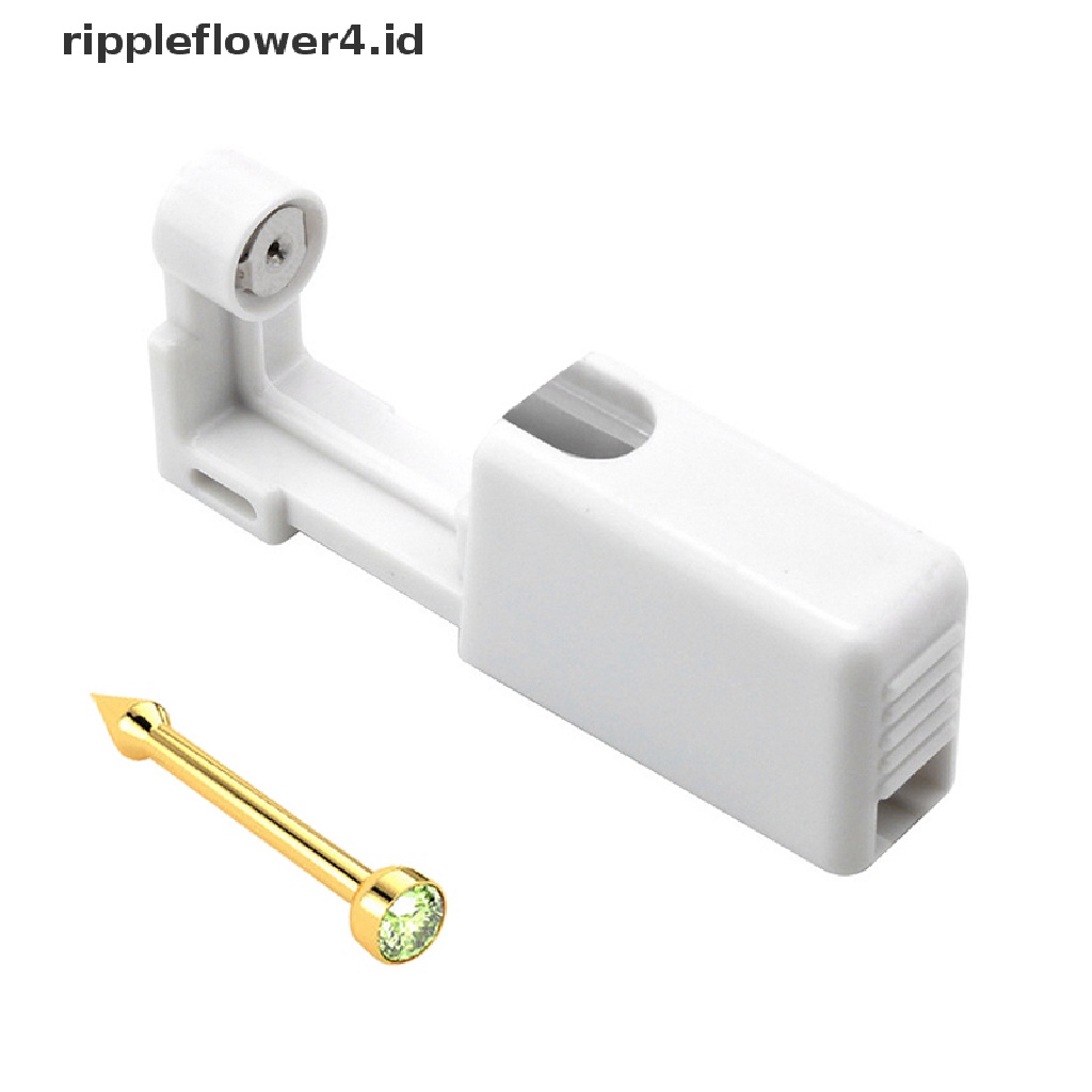 {rippleflower4.id} Disposable Painless Ear Nose Studs Alat Tusuk Steril~