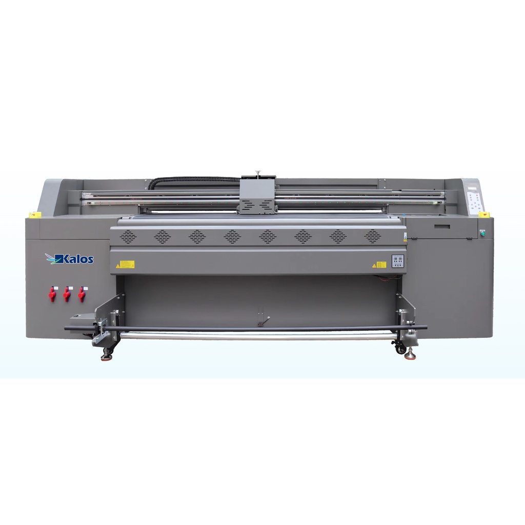 Kalos Mesin Digital Printing Ultra Violet UV 4 Head Resolusi Tinggi 600 Dpi per warna Tipe KLS-ED400