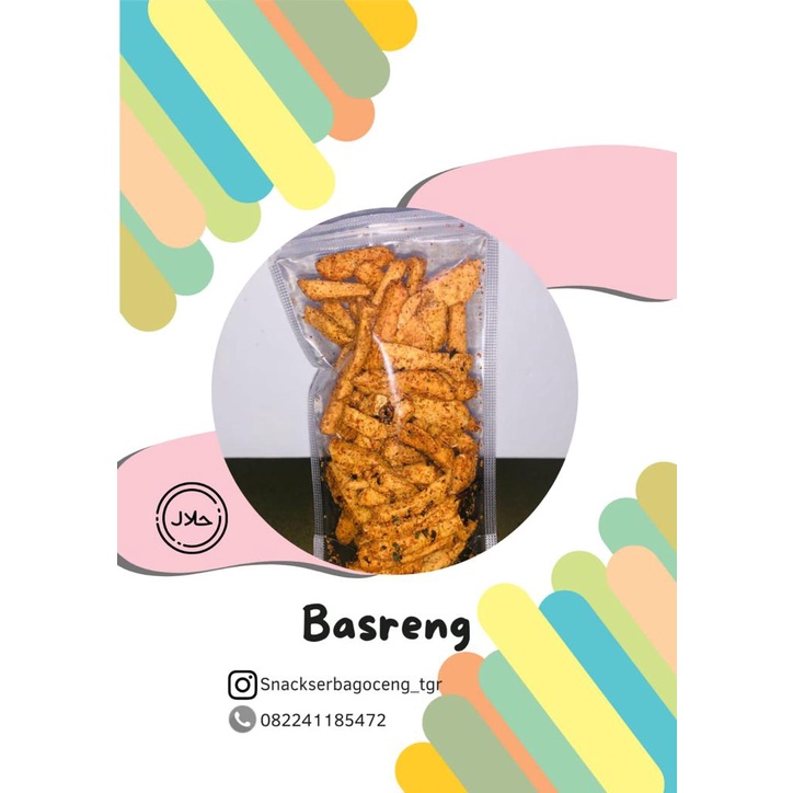 Jual Basreng Viral Basreng Pedas Daun Jeruk Stick Basreng Pedas