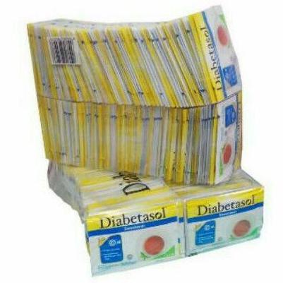 

☛ Keburu Kehabisan Sweetener Diabetasol Sachet 200 Gula original (nol kalori) 1 pack ..,,.,,.,