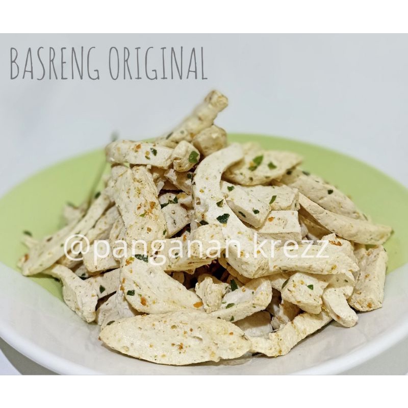 

BASRENG IKAN TENGGIRI kemasan 100gram - Basreng asli Bandung