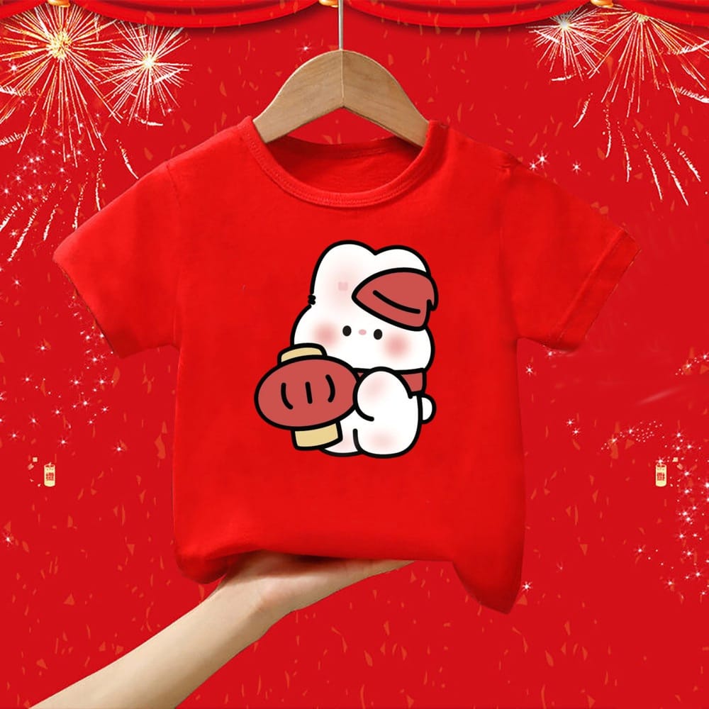 MYSTIQUE.ID-BAJU KAOS IMLEK KELINCI GEMOY T-SHIRT LUCU DAN AESTHETIC