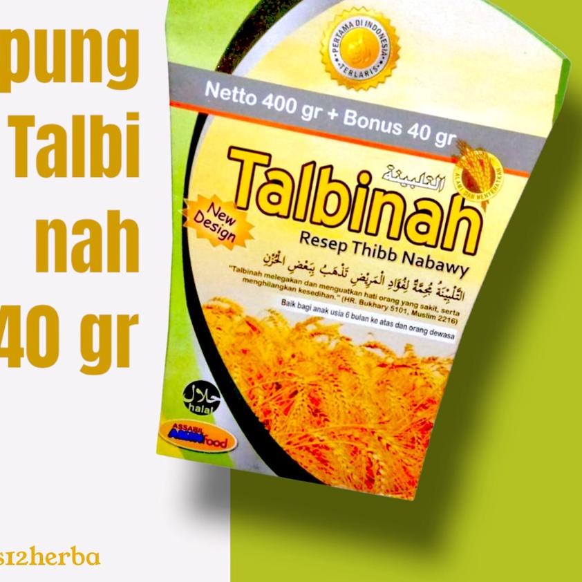 

BAYAR DITEMPAT✔️Talbinah bubur tepung gandum 400 Gr l Tepung Gandum l Obat Magh l Maag|SQ9