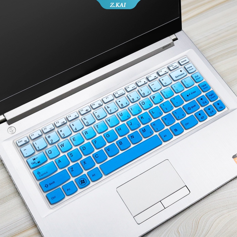 Sarung keyboard Silikon cover keyboard Laptop Kulit keyboard Lenovo I2000 G480 G485 G490 G40-70 Z480 B40 Y40 Z40 14-inch dust proof keyboard cover [ZK]