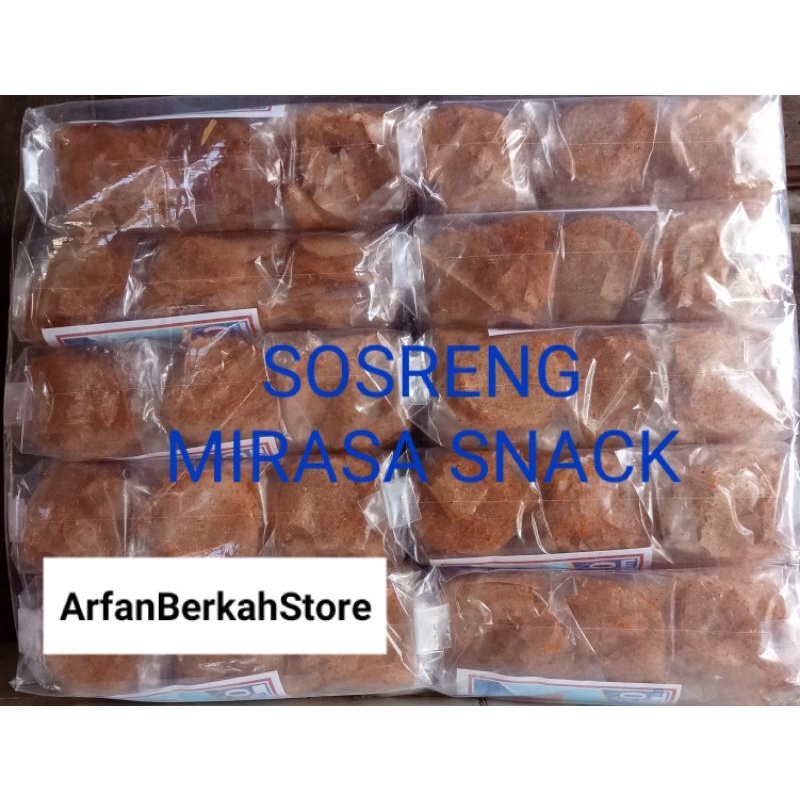 

SOSRENG MIRASA Snack - Kemasan 1 Ball isi 10 Pack