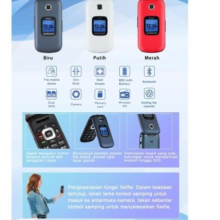 Promo COD Handphone Samsung B311 DUAL SIM Hp Lipat SAMSUNG GM B311V NEW BAHASA INDONESIA