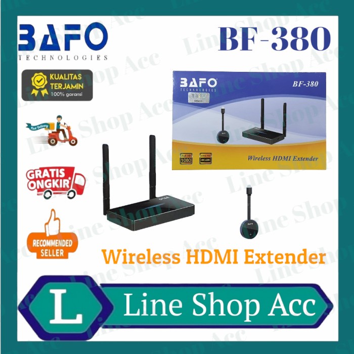 BAFO BF 380 Wireless HDMI Extender