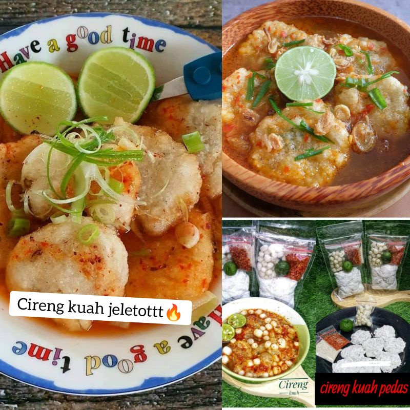 

cireng kuah pedas