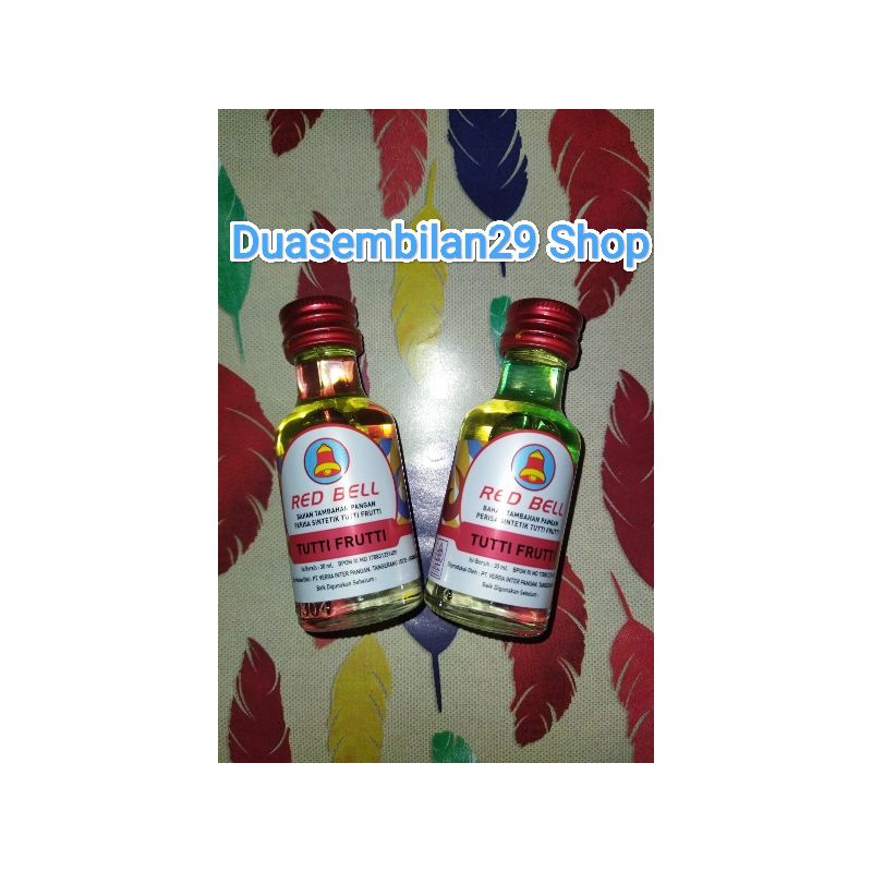 Red Bell / Redbell Essence Perisa Makanan- Tutti Frutti 30ml