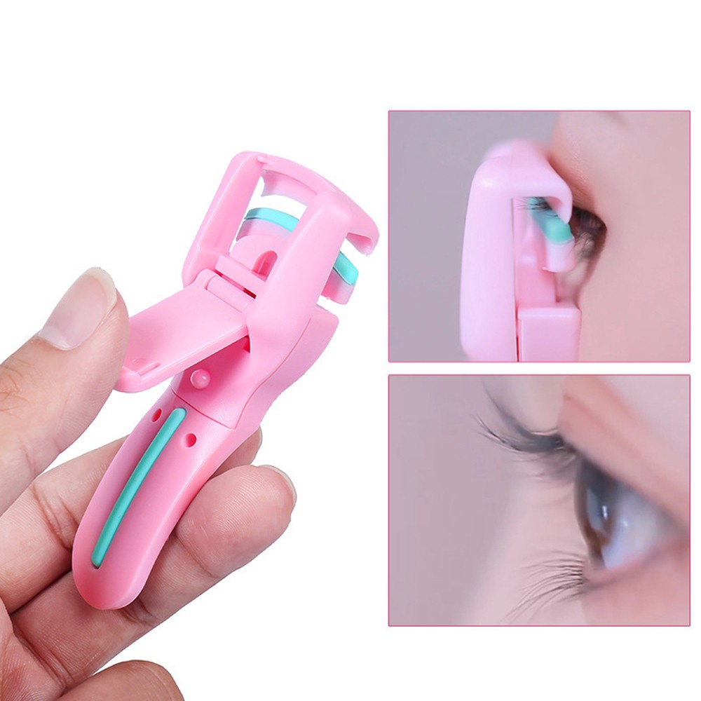 MAANGE Bulu Mata Pelentik Bulu Mata Jepitan Bulu Mata Tahan Lama Portable Eyelash Curler 4071