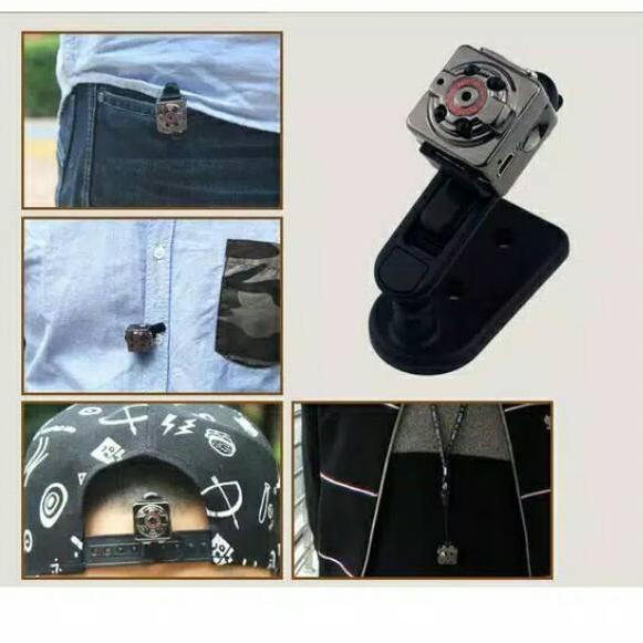 Top Produk.. (ORIGINAL) Spy Mini Kamera SQ8 HD Infrared Night Vision Cam / CAM MINI SQ8