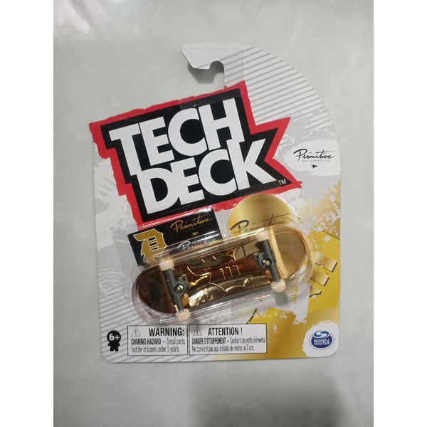 Spin Master Tech Deck Primitive Gold Ultra Rare Original