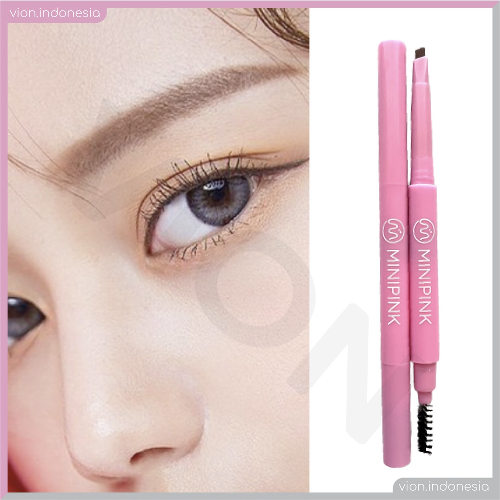 MINIPINK Automatic Eyebrow Pencil Tahan Air Pigmen Pensil Alis MP008