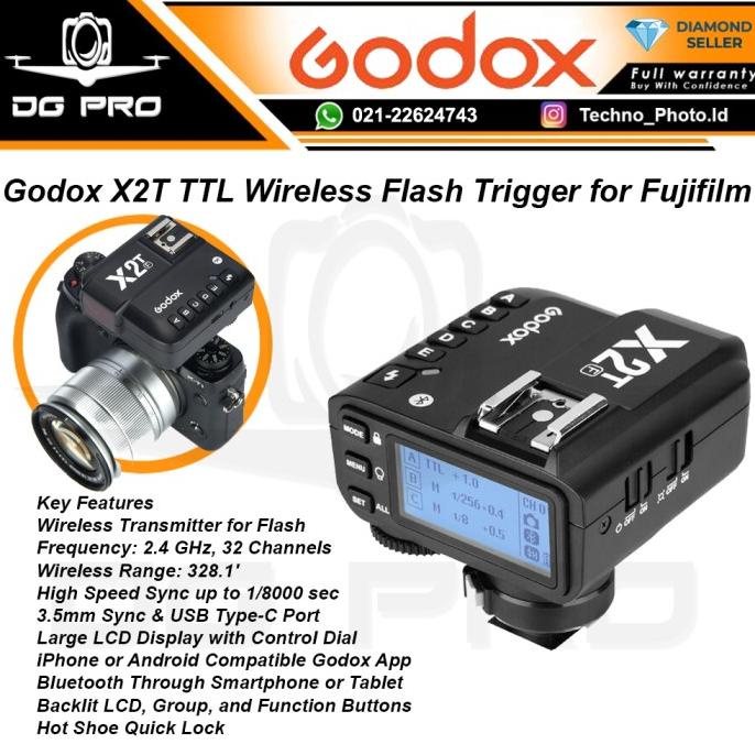 Godox X1T-F TTL Wireless Flash Trigger for Fujifilm