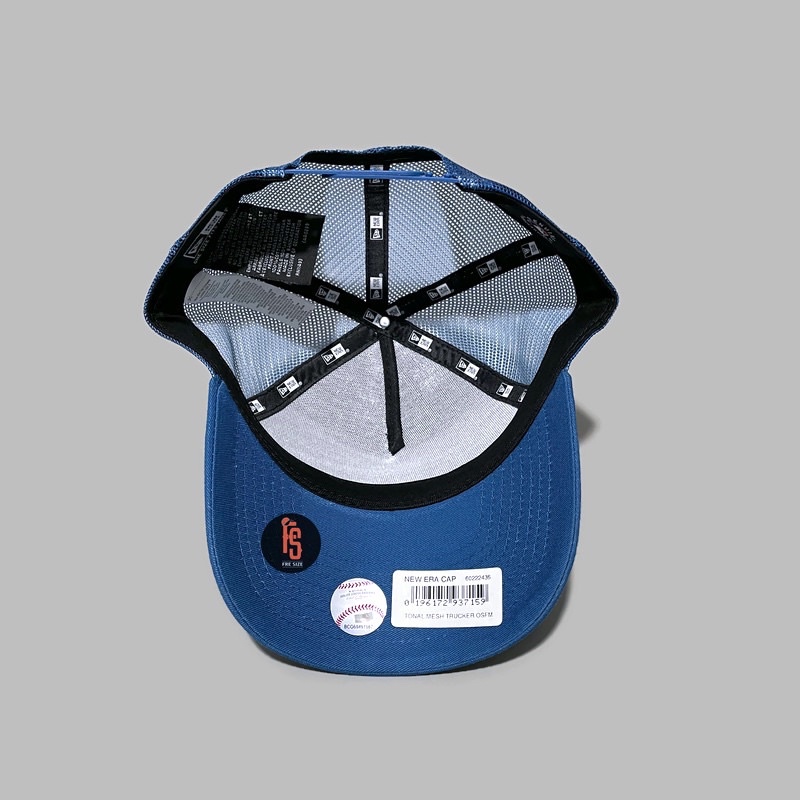 TOPI NEW ERA ORIGINAL TRUCKER TONAL LOS ANGELES DODGERS LIGHT BLUE