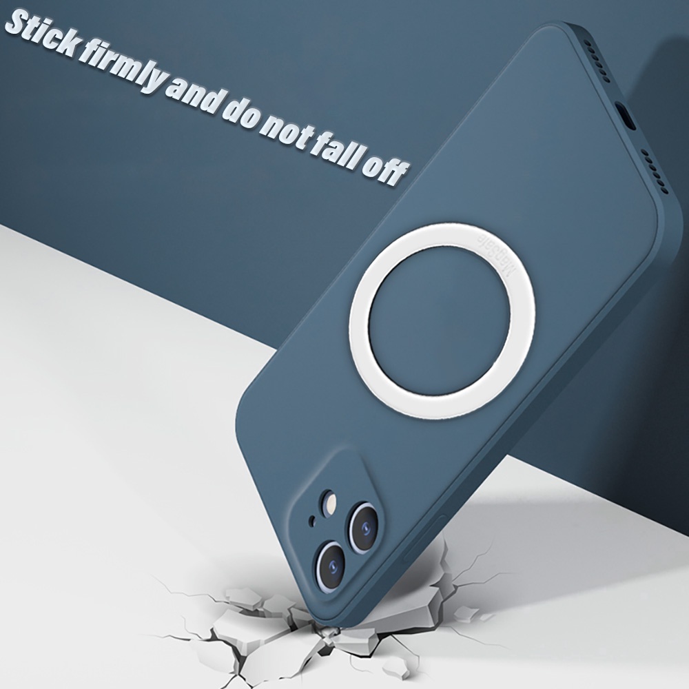 Aman Handphone Magnetic Charger Holder Universal Berlaku Dengan IPhone Plat Stiker Cincin Logam Lembaran Besi Bulat