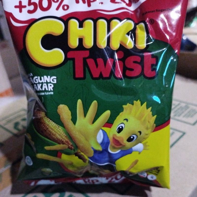 

Chiki Twist Rasa jagung bakar