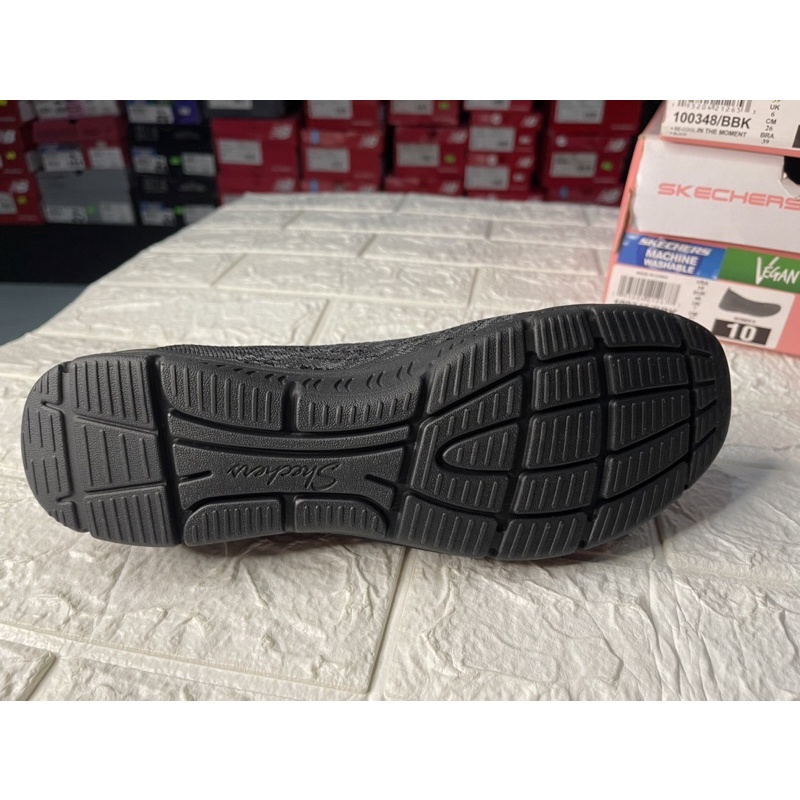 Sepatu Wanita Skechers 100348/NAT/BBK