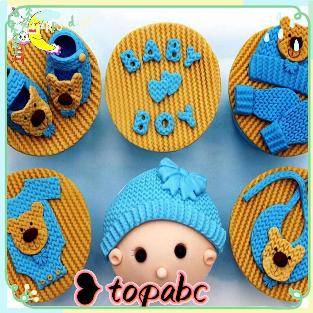 Top Rajut Cetakan DIY Bakeware Dapur Sugar Craft