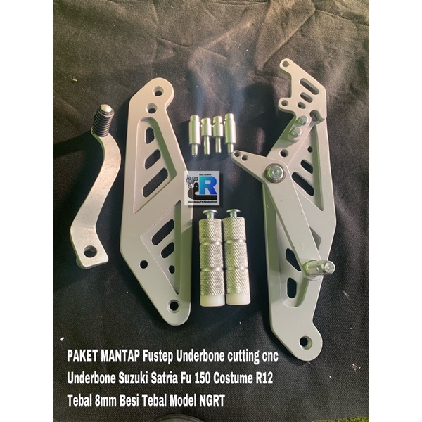 Jual PAKET MANTAP Fustep foostep underbon cutting cnc Underbone Suzuki ...