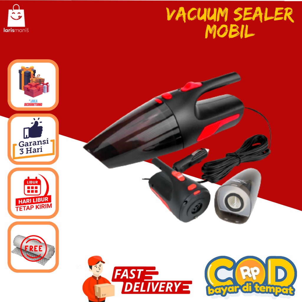 Vacuum Cleaner Penyedot Debu Mobil 12V 120W Vakum Mobil Mini Penghisap Debu Mobil Vacuum Portable Car Penghisap Debu Pembersih Mobil | Ottoheroes OTOHEROES