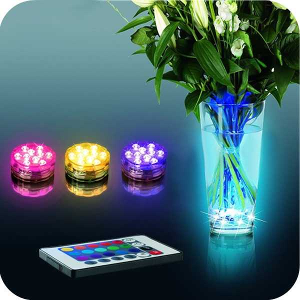 Lampu Hias LED RPG Remote Warna Warni Tahan Air Waterproof Underwater