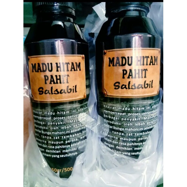 

Madu hitam pahit salsabil