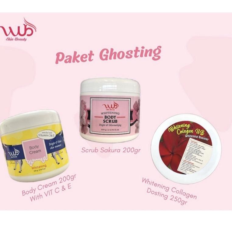 TOP PRODUCT WUB BODY CREAM | WUB BODY SCRUB | WUB SKIN BEAUTY BLEACHING BADAN PEMUTIH BADAN 200GR 31