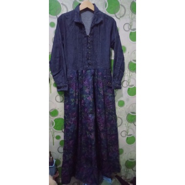 Gamis jeans wash