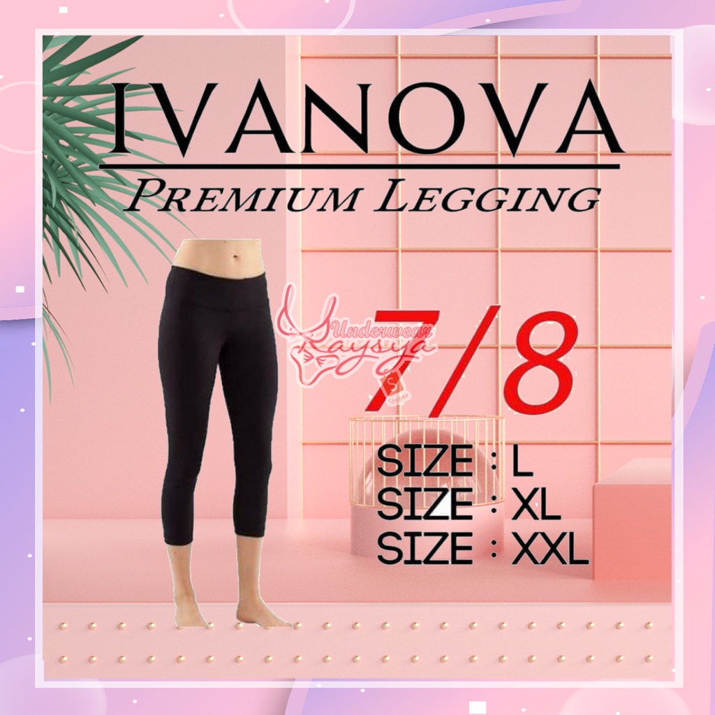 Lagging Merek Ivanova Premium|Pakaian Dalam Wanita Dewasa|Lagging 7/8