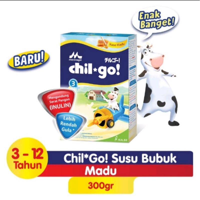 

MORINAGA CHIL-GO powder 3+Madu 300gr