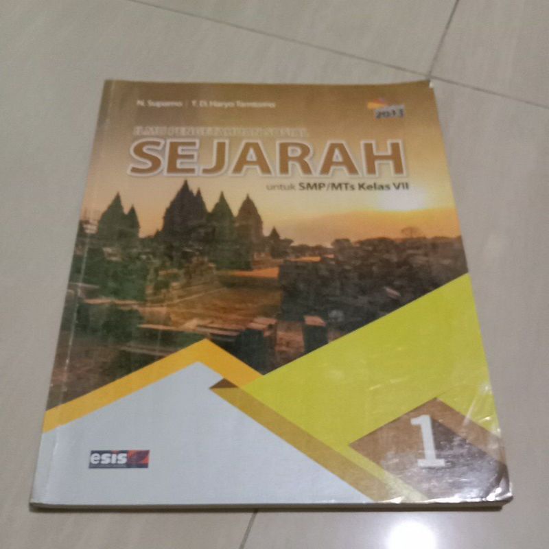 BUKU ORI SMP SEJARAH KELAS VII DARI ESIS