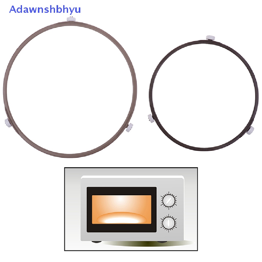 Adhyu 1Pc Nampan Alas Meja Putar Kaca Microwave Oven Rotag Ring Penyangga Stand ID