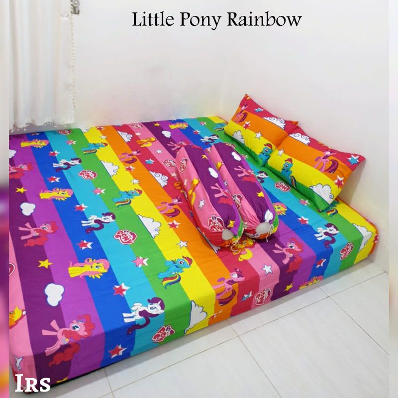 sprei little rainbow pony