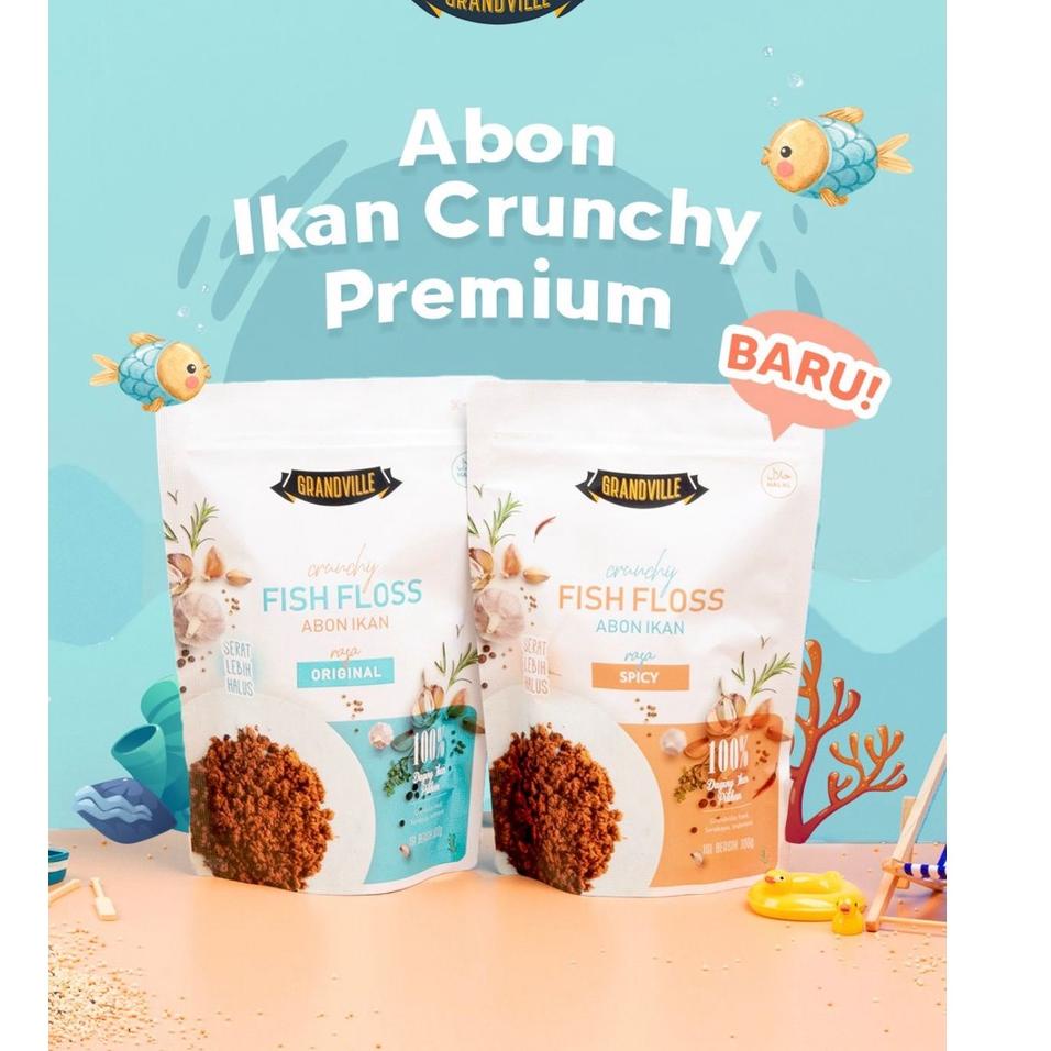 

✲Terkini★ GRANDVILLE ABON SAPI AYAM ASLI CRUNCHY | MPASI MAKANAN INSTAN SNACK 42 ➮