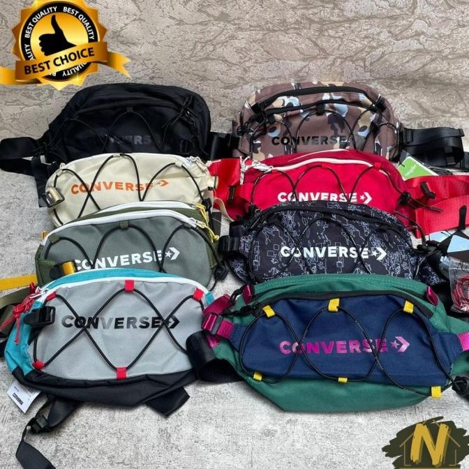 Waistbag Converse Swapout / Tas Selempang Tas Pinggang Tas Converse