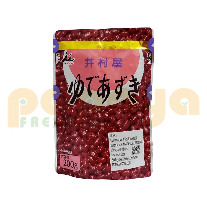 

✿ BISA COD✿ Imuraya Yude Azuki Pouch 200Gr Pcs