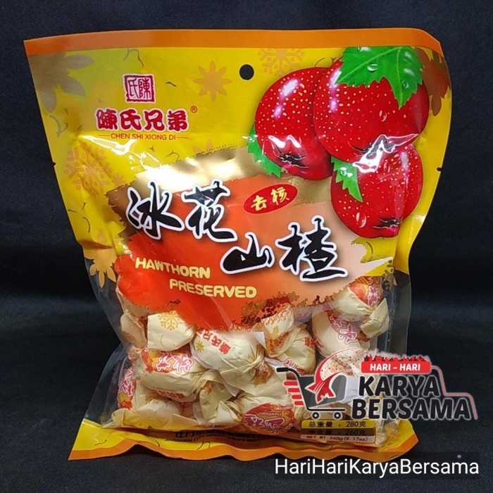 

favorit] CHEN SHI XIONG DI PRESERVED HAWTHORN PLUM MANISAN BUAH PLUM 260GR